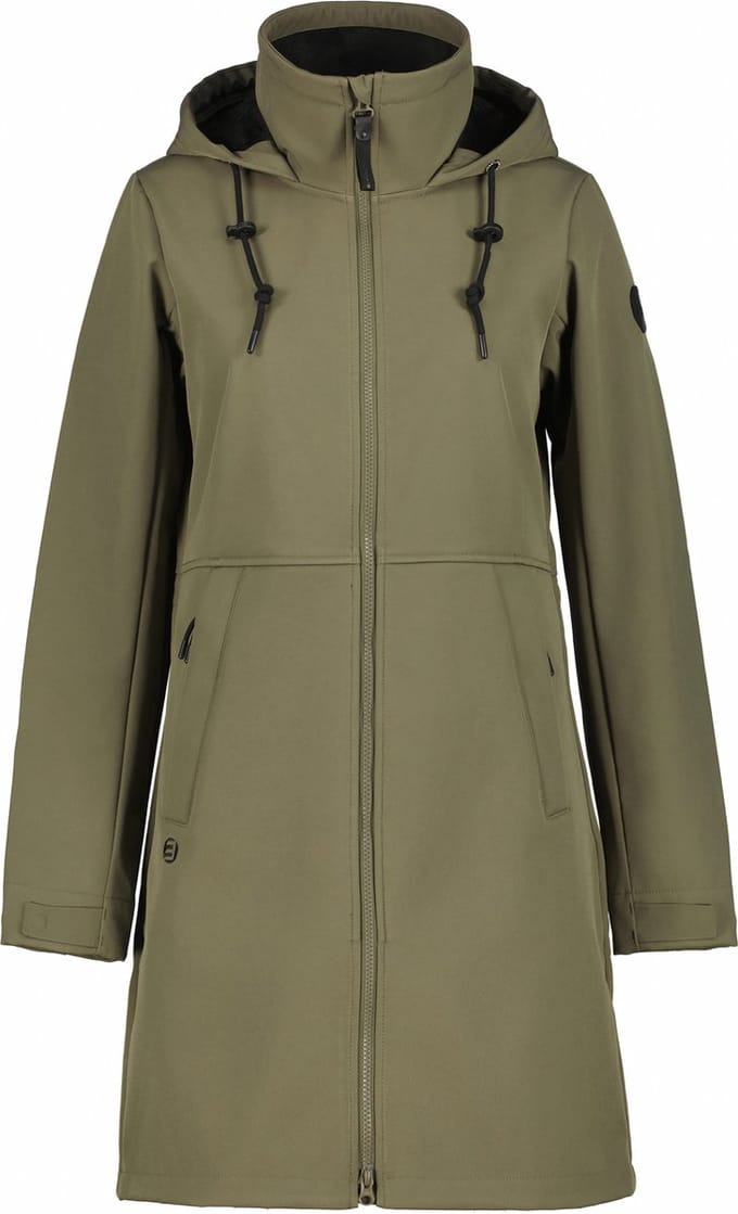 ICEPEAK AGARAM Dames Outdoorjas - Groen - Maat 42