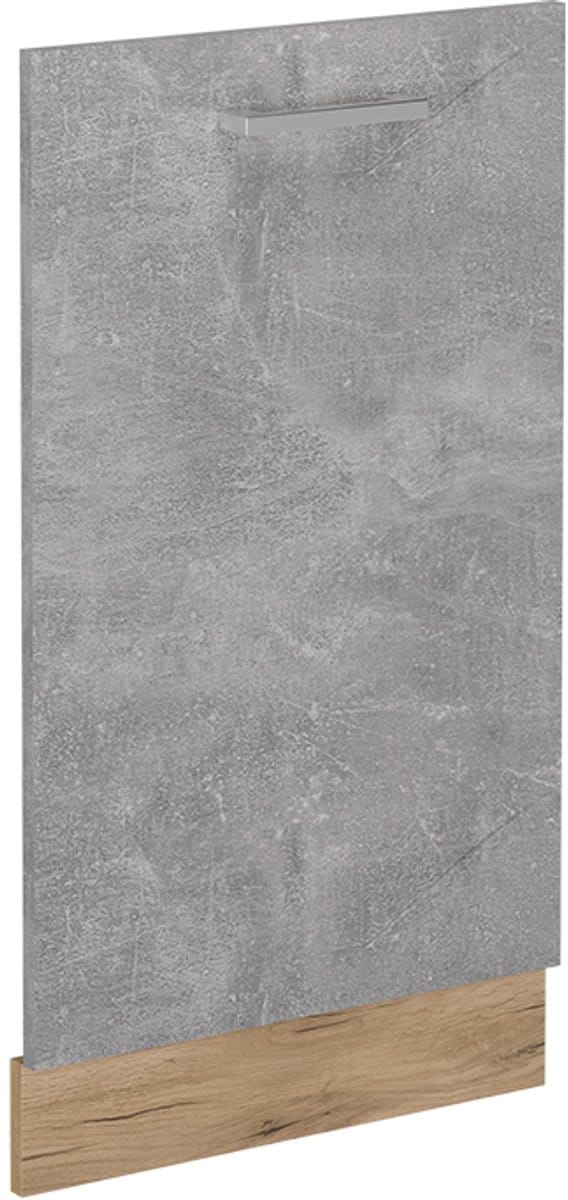 Vicco R-Line Vaatwasserfrontpaneel – 45 cm zonder werkblad Beton