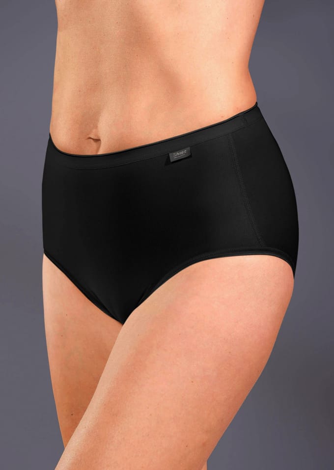 Corrigerende tailleslip - zwart - Gr. 42 van Goldner Fashion