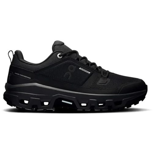 ON Cloudrock Low WP Wandelschoen - Dames waterdichte lage wandelschoenen - Black | Black