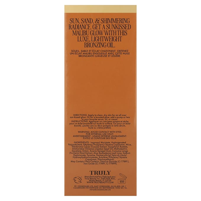 Echt Schoonheid, Sun Drops Brons Lichaamsglans, 90ml (3,1 fl oz) white