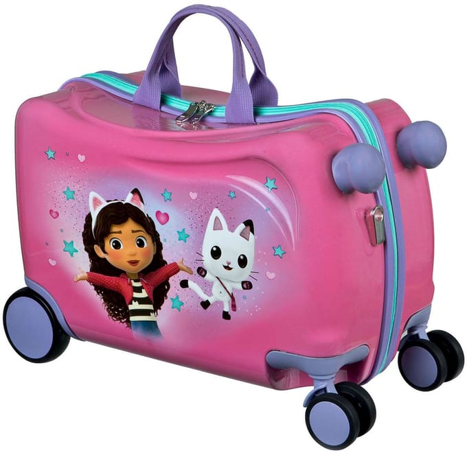 Gabby’s Dollhouse | Zit- en duwwagentje | 47,5 x 23 x 32 cm