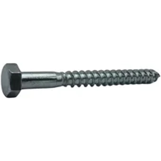 Sencys Houtdraadbout M8x70mm Per 4 Gegalvaniseerd