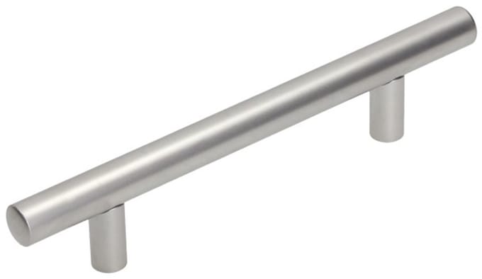 Gamet RE10 - Meubelgreep - Chromen Uiteind - Satijnen Afwerking - 96mm