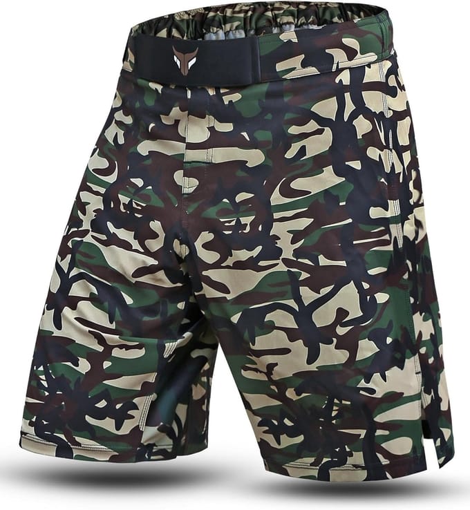 MMA Shorts Camouflage voor Training, Boksen en Cage Fighting
