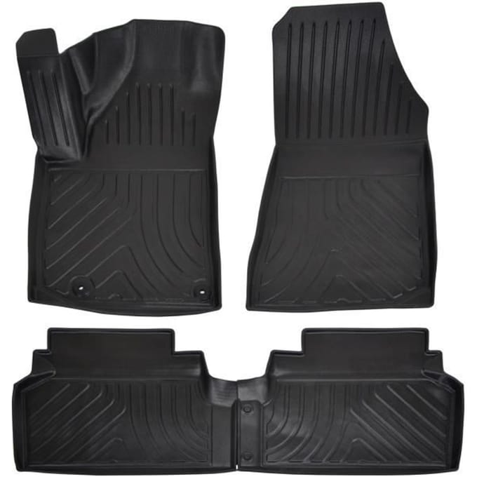 Vloermatten - Premium - Kia Niro EV - Rubber - 4 stuks - Zwart