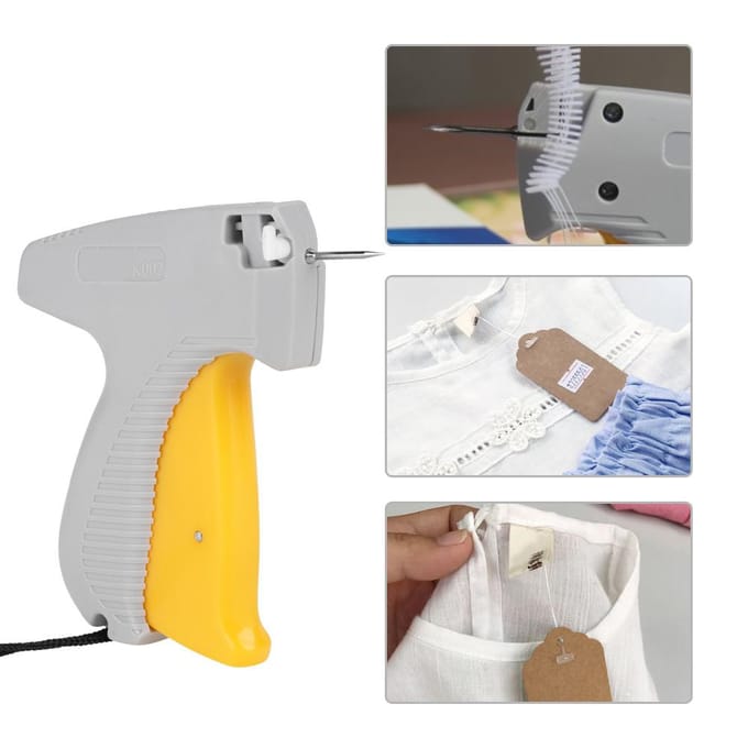 Kleding Prijskaartje Pistool Kleding Tagging Machine Naald Tagger white