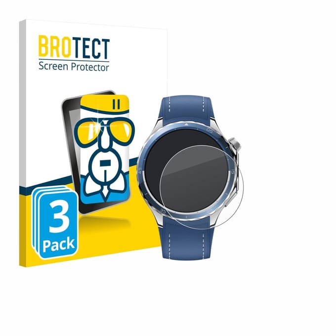 Screenprotector 3 Stuks voor Oppo Watch X2 Beschermglas transparant