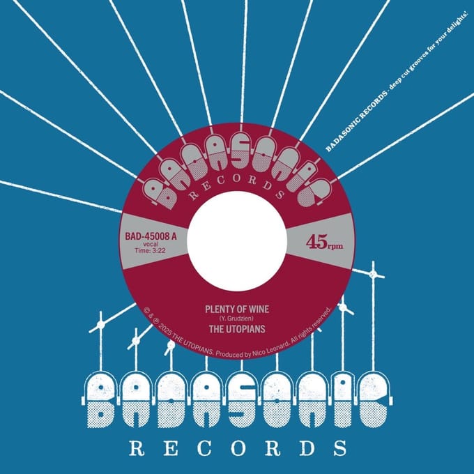 The Utopians - Plenty Of Wine (7" Single)