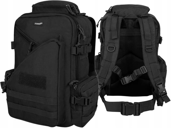 Texar Urban Tactische Rugzak 33L - Zwart