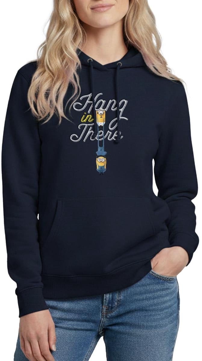 Minions Carl And Phil Hang In There Hoodie Dames