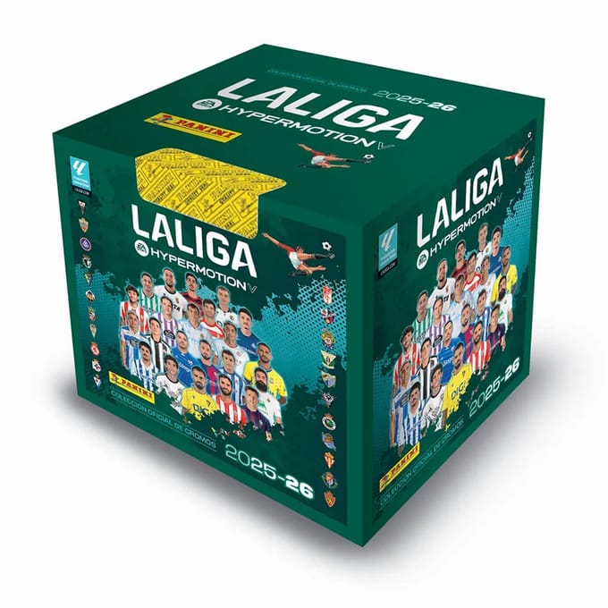 Panini Liga Hypermotion 25-26 Doos Ruilkaarten Veelkleurig
