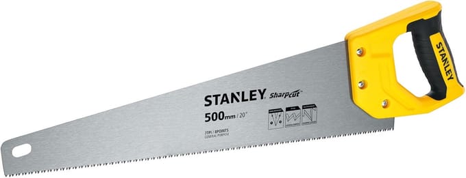 Stanley STHT20367-1 Universeel Zaag SharpCut 500mm - 7T/inch [1]
