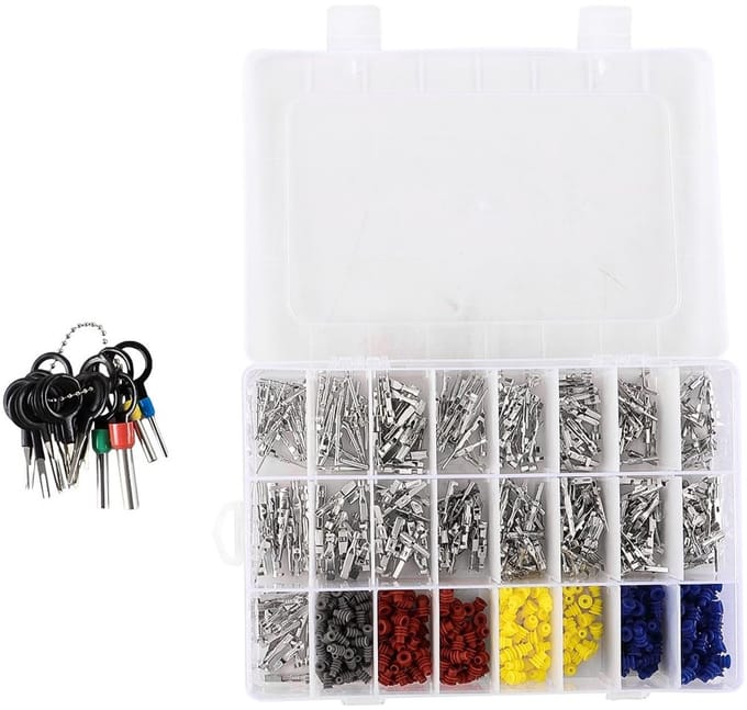 Dailygoods - Set van 755 Stuks Autoconnectoren in Doos