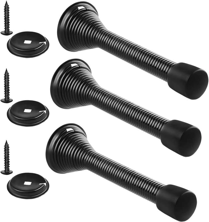3-Pack RVS Deurstops - Veilige Deur Stops voor Wandmontage