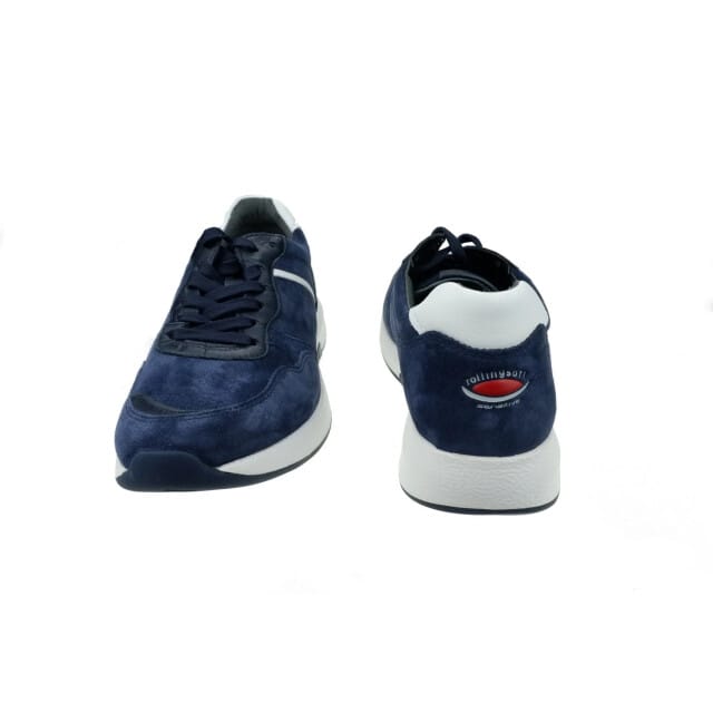 Gabor rollingsoft sensitive 76.948.36 - dames rollende wandelsneaker - Blauw - maat 37 (EU) 4 (UK)
