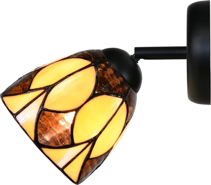Tiffany Spot zwart met Parabola Small - Art Deco Trade