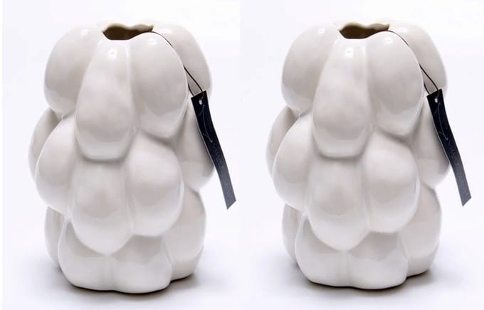 Vaas - Villa Pottery - Decoratie - Woondecoratie - Keramiek - Berber 5 White