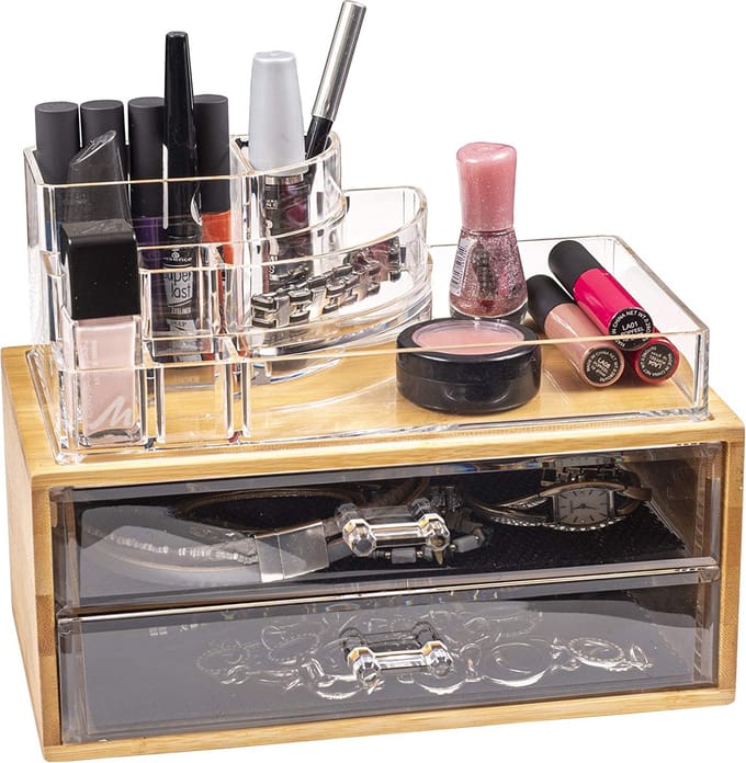 cosmetics organizer for storage / Makeup Organizer - Cosmetic Organizer - Lipstick Holder Organizer