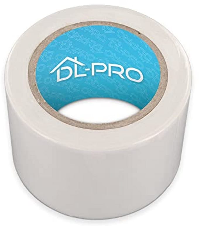 Afvoerslang PVC - Slang tape - Veilige verbindingen - Professionele kwaliteit - 10 meter - Wit