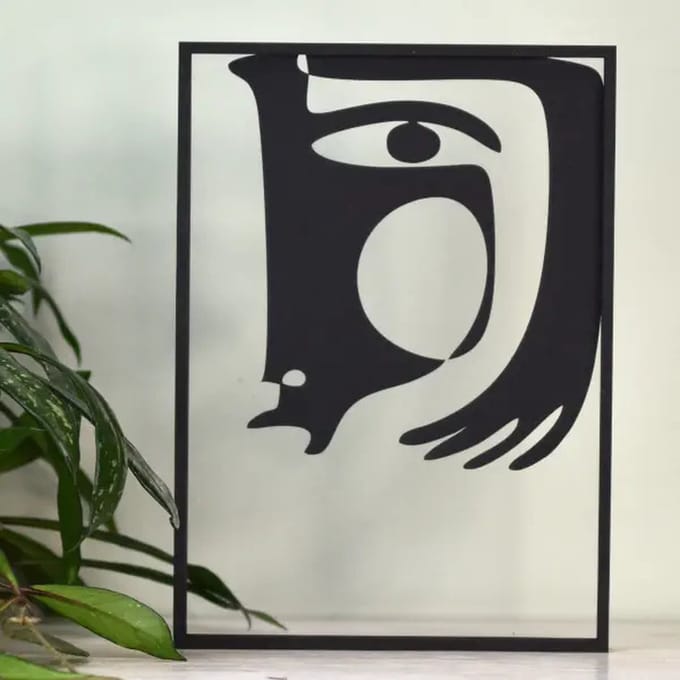 Wall Art - Picasso Acrobat #1 - Floating Frame