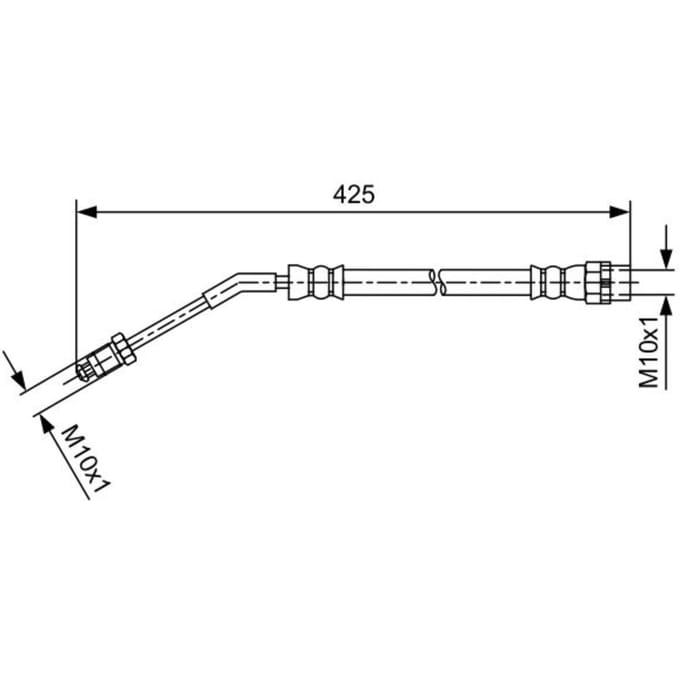 Remleiding BOSCH 1 987 481 587