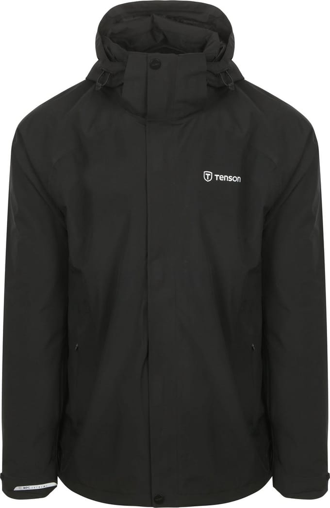 Tenson Biscaya MPC Extreme Jacket Zwart - Maat S - Heren - Regenjas
