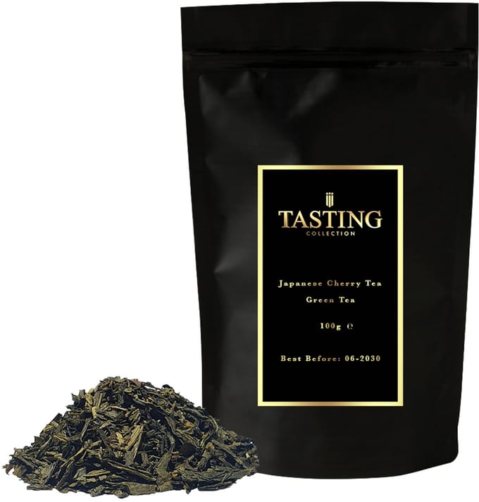 Tasting Collection Japanese Cherry Tea - groene thee met kersenaroma - 100 gram