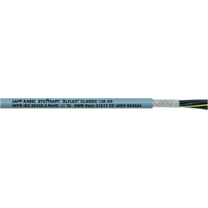 ÖLFLEX Classic 135 CH 7G1 Afgeschermde Besturingskabel - 1123274 [5 Meters]