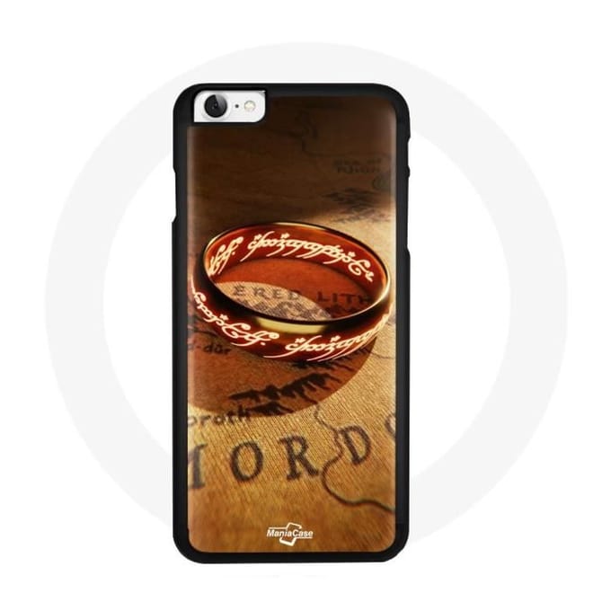 Coque - Le Seigneur des anneaux - Iphone 4 - Rigide - Noir - Protection