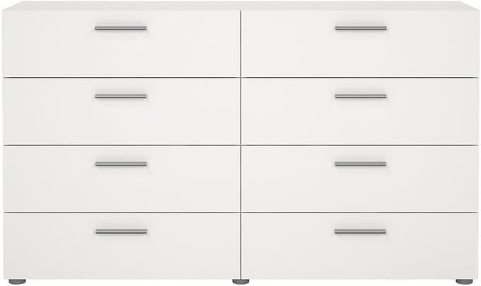 Giga Living Ladekast Pepe - Wit - 140x40x82cm