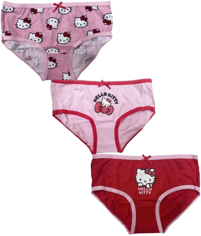 Meisjes Ondergoed Set Single Jersey 3 Stuks – Hello Kitty
