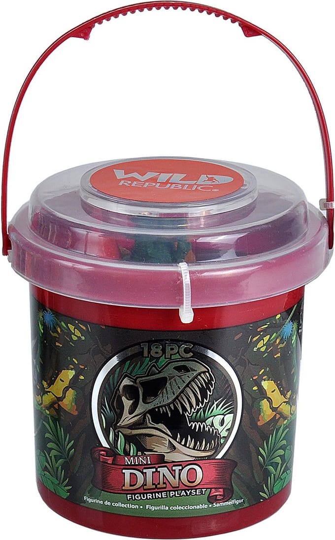 Wild Republic Mini-speelset Dino Junior 18-delig