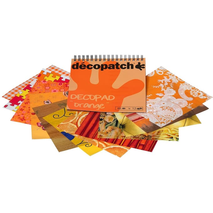 Clairefontaine BLOC01O decopatch papier in boek vorm