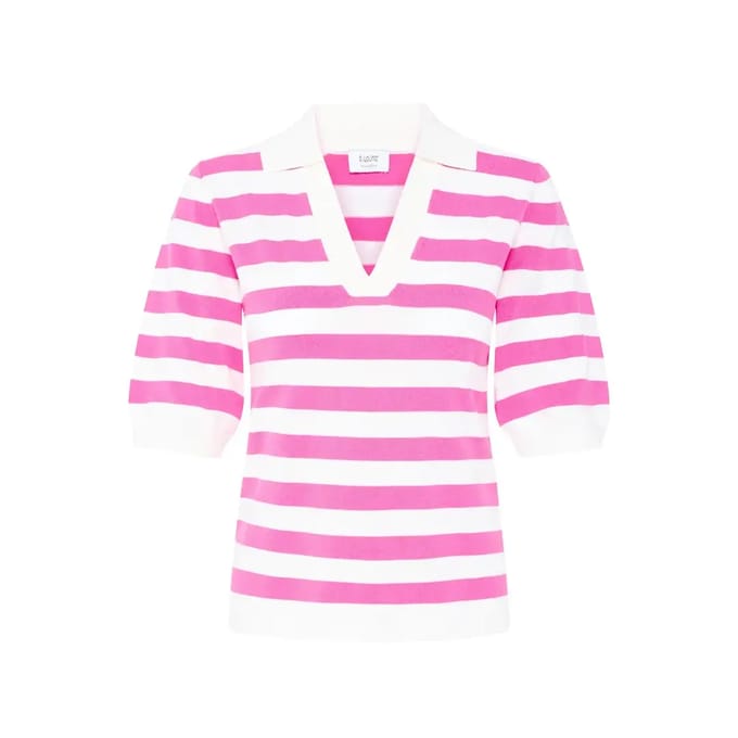 b.young - BYMMORLA SS POLO - Dames - Gebreide truien