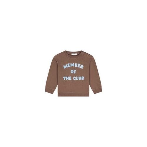 Prénatal peuter sweater Mud Brown 80 heren