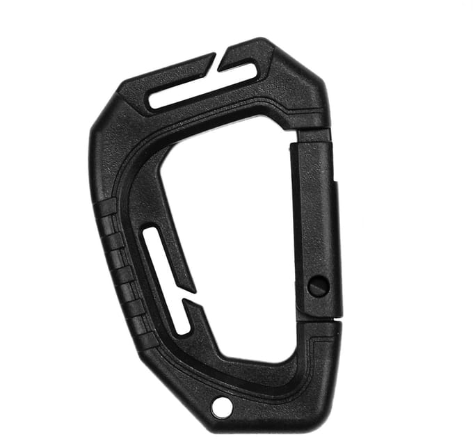 101inc Karabijnhaak Tactical zwart