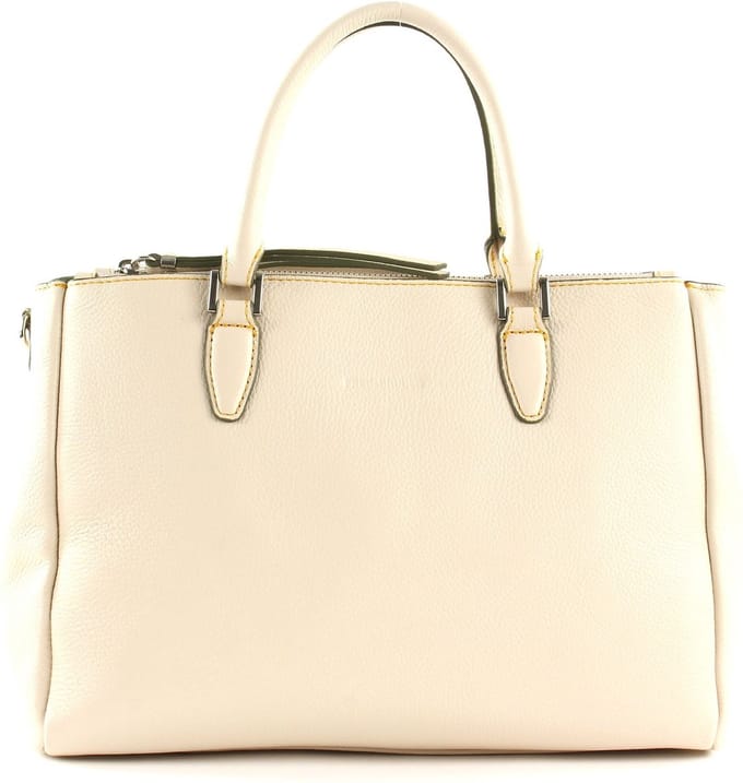 FREDsBRUDER Leren Handtas Schoudertas Bella Rivoli Beige