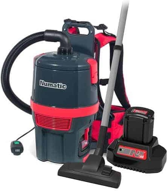 Numatic rugstofzuiger RSB150-NX met accu