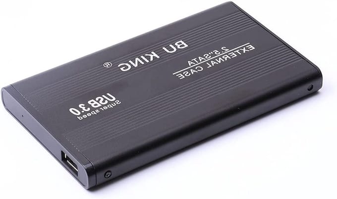 Externe 250GB Hard Drive Behuizing van Aluminium - Mobiele Opslagoplossing met USB 3.0 Aansluiting