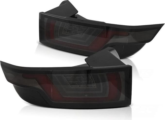 Achterlichten LAND ROVER RANGE ROVER EVOQUE 11-18 SMOKE ZWART LED