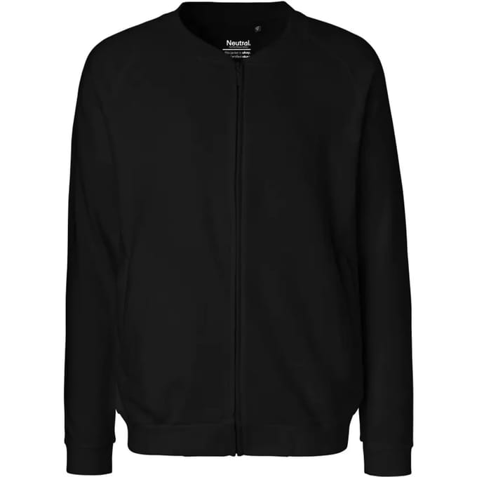 Neutral Unisex Jacket With Zip NE73501 - Black - L