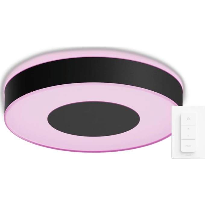 Philips Hue Infuse L plafondlamp White and Color zwart + dimmer