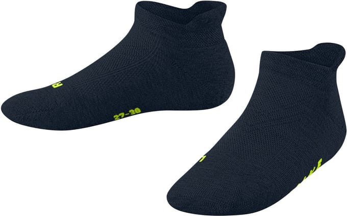 FALKE Cool Kick lichte padding functioneel materiaal Korte sokken kinderen blauw - maat 31-34