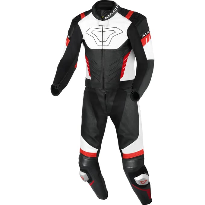 Macna Varshall geperforeerd tweedelig lederen motorpak -