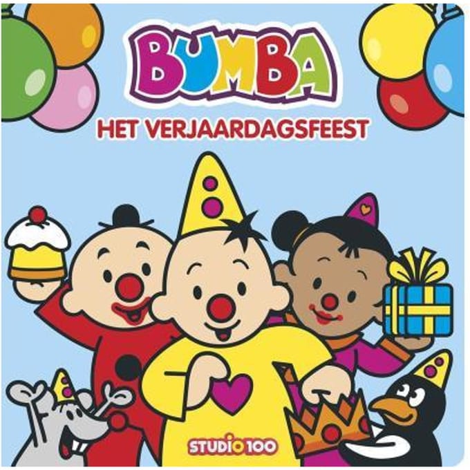 Studio 100 Bumba - Het Verjaardagsfeest Kartonboekjes Baby- en peuterboeken