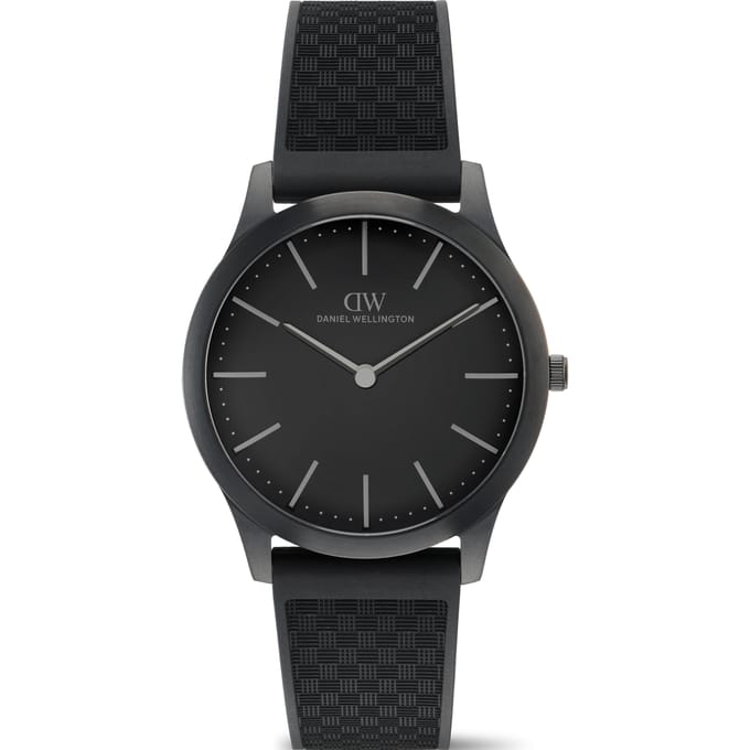 Daniel Wellington DW Watch Pathfinder Black-Rubber Black 39mm