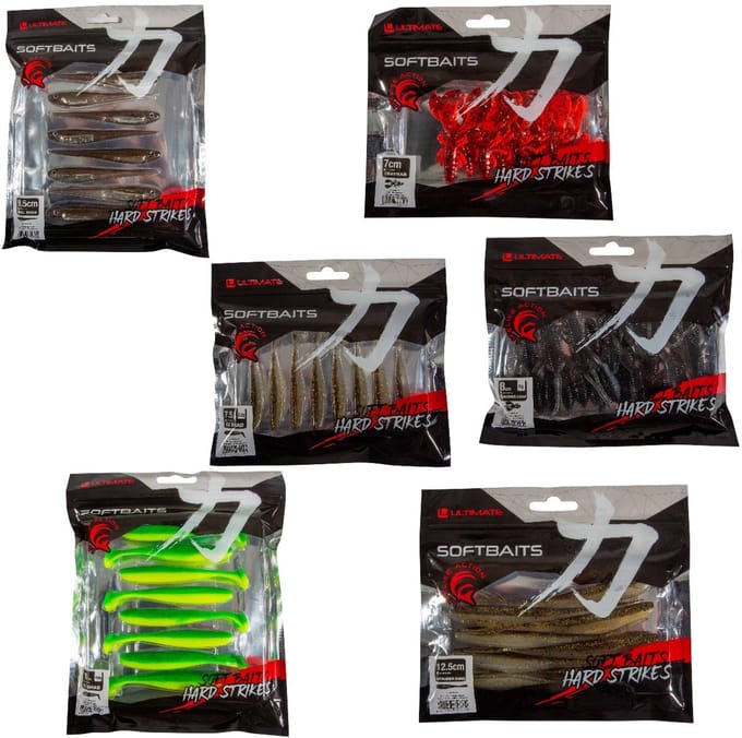 Ultimate New Softbaits Pack (48pcs) - Shad
