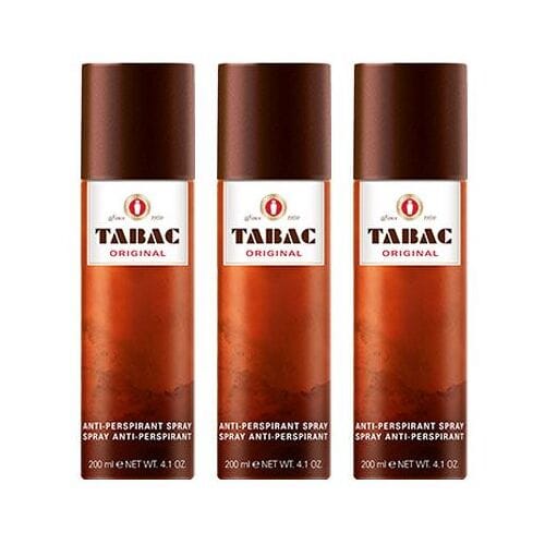Tabac Original Deodorant Deospray Anti-perspirant Man  3 x 200 ml  Voordeelverpakking