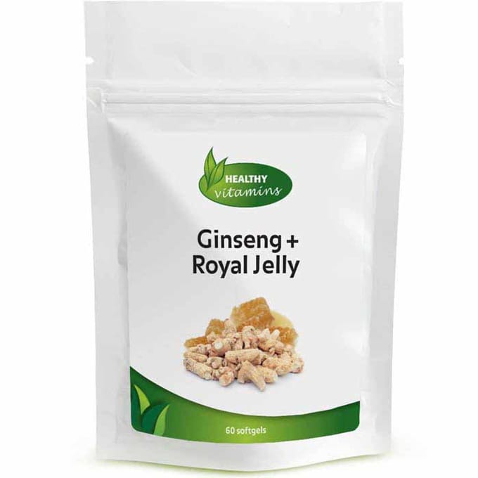 Ginseng + Royal Jelly | 60 softgels